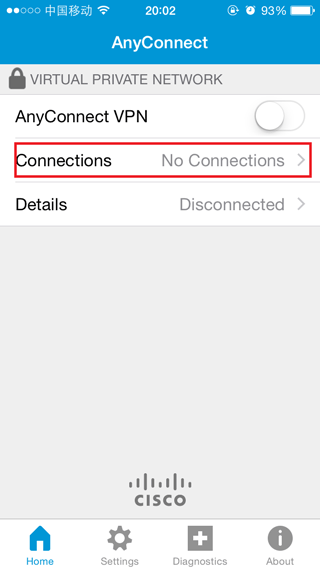 AnyConnect for iOS